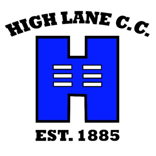 High Lane Cricket Club logo