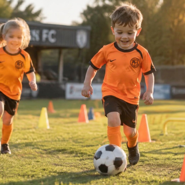 High Lane Soccer School squad photo